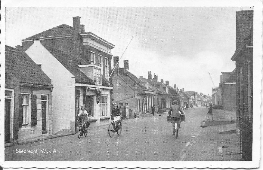 Sliedrecht Wyk A., Ophalen of Verzenden, 1940 tot 1960, Ongelopen, Zuid-Holland