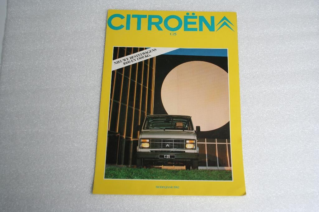 Folder Citroen C25 (1981) (61), Ophalen of Verzenden, Nieuw, Citroën