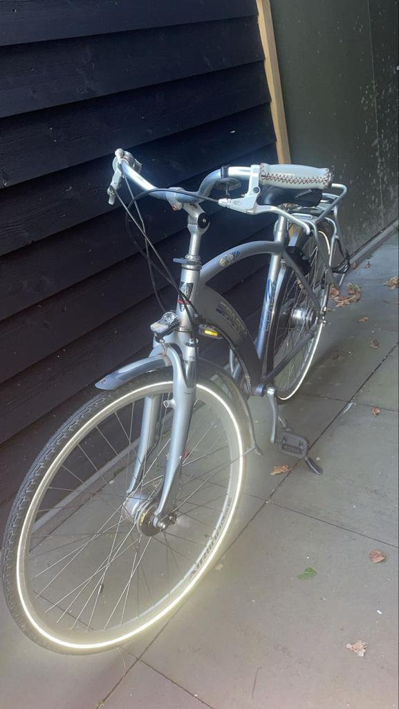 Sparta herenfiets met schooltas rek - Ideaal voor scholieren, Ophalen, Gebruikt, Sparta