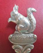 Schattig klein lepeltje eekhoorn berk en bos paardenhoofd r, Ophalen of Verzenden, Metaal, Bestek