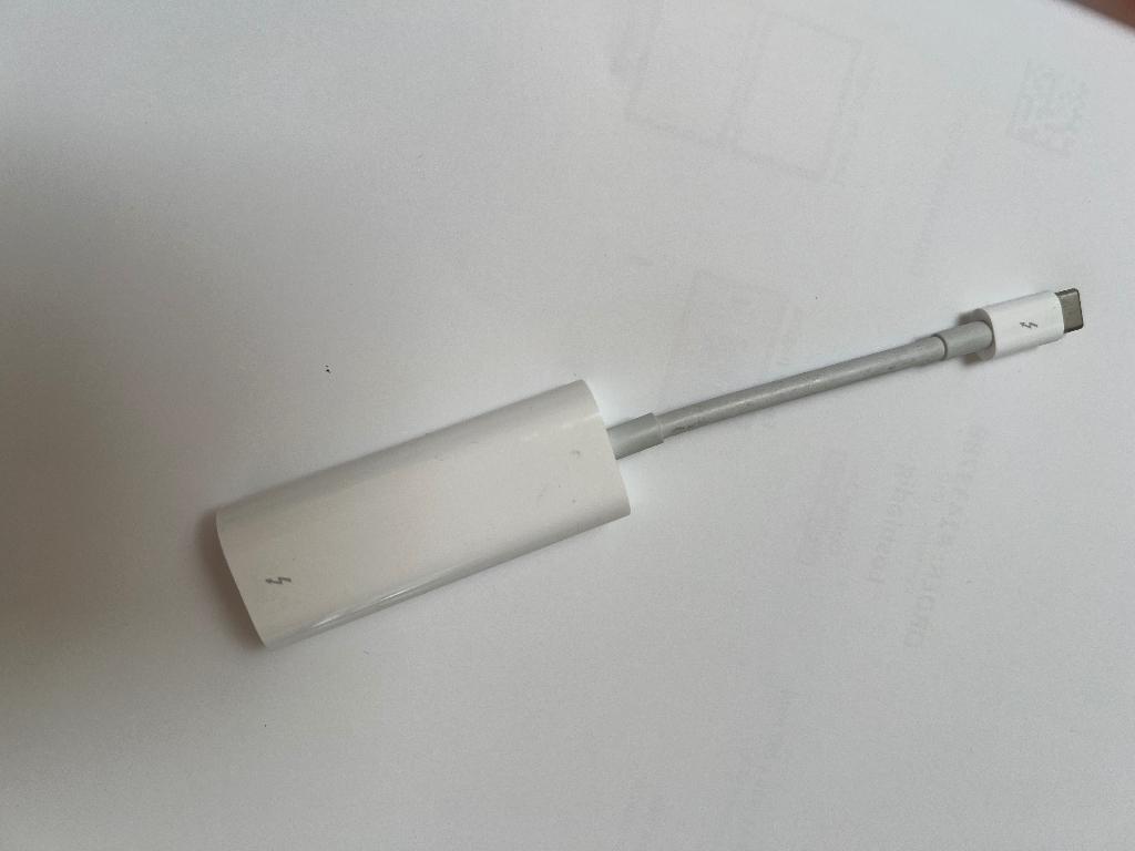 Apple Thunderbolt 3 naar Thunderbolt 2 adapter, Ophalen of Verzenden, Gebruikt