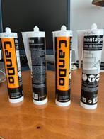 Montagekit voor traprenovatie, plinten (4 tubes), Minder dan 4 cm, Overige materialen, Nieuw, Ophalen of Verzenden