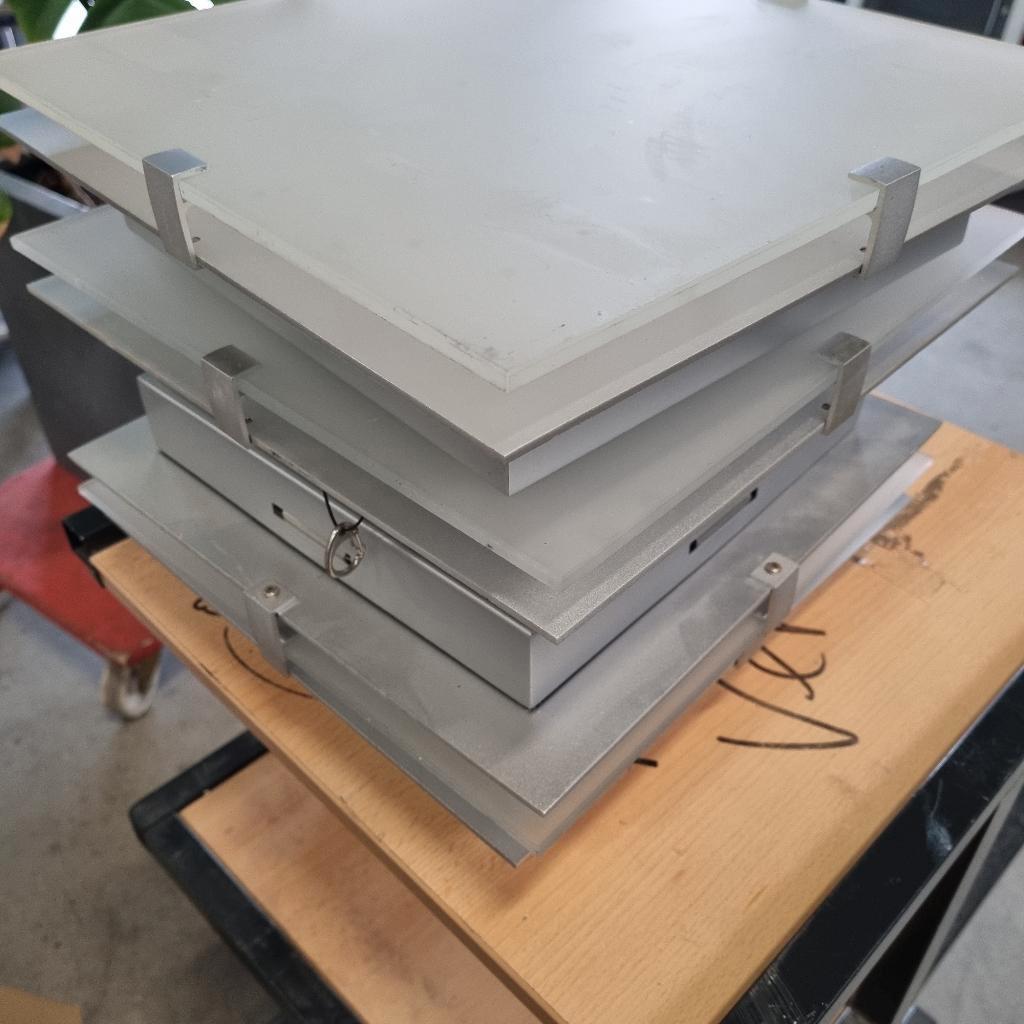 KOOPJE partij opbouw LED LAMP ledarmatuur met richtspots, Ophalen, Gebruikt