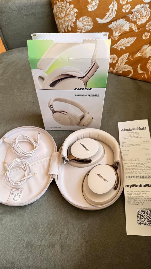 Bose QC Ultra 2 met garantie!, Overige merken, Bluetooth, Ophalen of Verzenden, Zo goed als nieuw