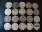 Zilveren Guldens Juliana - 20 stuks, Postzegels en Munten, Munten | Nederland, 1 gulden, Koningin Juliana, Zilver, Ophalen of Verzenden