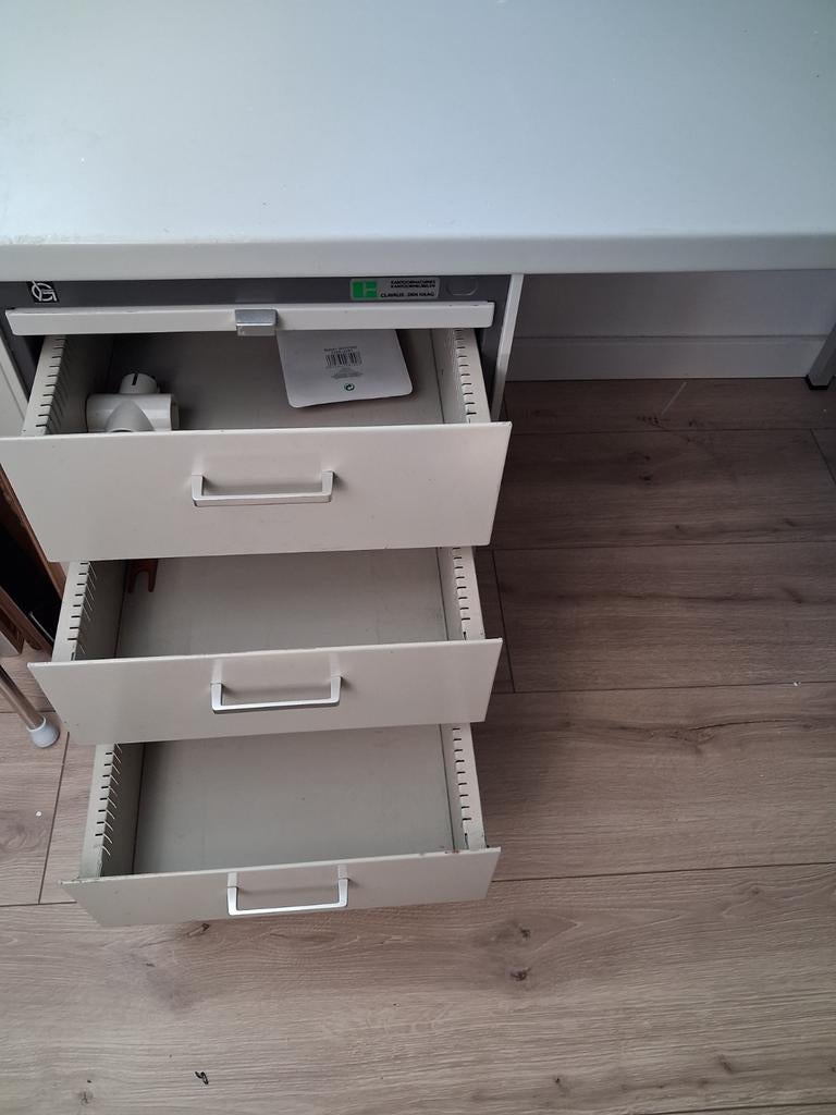 Buro, Huis en Inrichting, Kasten | Ladekasten, Ophalen, Gebruikt, 50 tot 100 cm, 3 of 4 laden