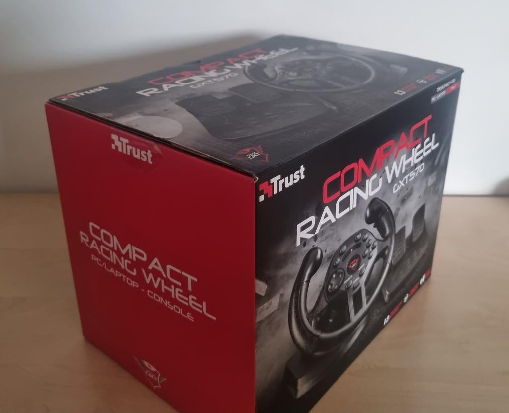 Cxt570 compact racing wheel., 1 speler, Racen en Vliegen, Ophalen of Verzenden, Zo goed als nieuw