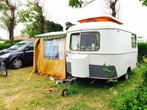 Eriba Pan Oldtimer Caravan uit 1967, Caravans en Kamperen, Caravans, Standaardzit, Lengtebed, Luifel, Eriba