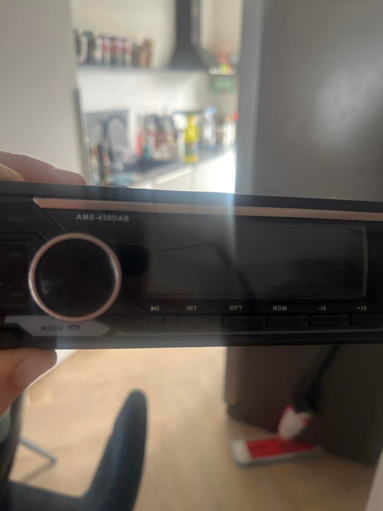 AMS-450DAB Autoradio met DAB+ en Bluetooth, Ophalen of Verzenden, Gebruikt
