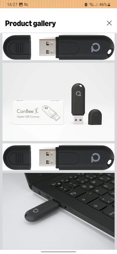 ConBee II Zigbee USB Gateway – De universele smart home hub, Hobby en Vrije tijd, Elektronica-componenten, Zo goed als nieuw, Ophalen of Verzenden