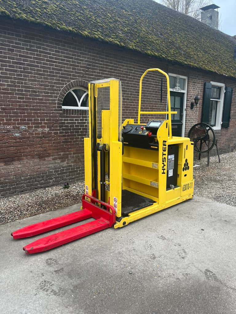 Hyster k1.0l orderpicker/stapelaar 1000kg 2012 nieuwstaat✅, Zakelijke goederen, Machines en Bouw | Heftrucks en Intern transport