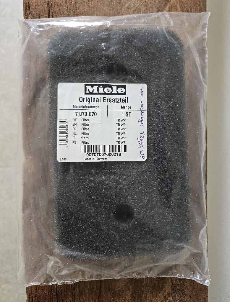 Div. filters voor Miele warmtepompdroger o.a. type T 8937 WP, Ophalen of Verzenden, Nieuw, Overige typen, Minder dan 85 cm