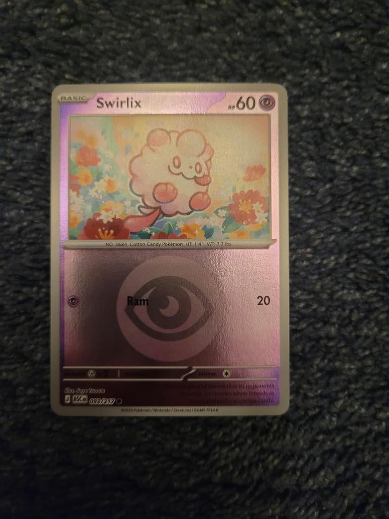 Ascended heroes Swirlix reverse energy, Ophalen of Verzenden, Zo goed als nieuw
