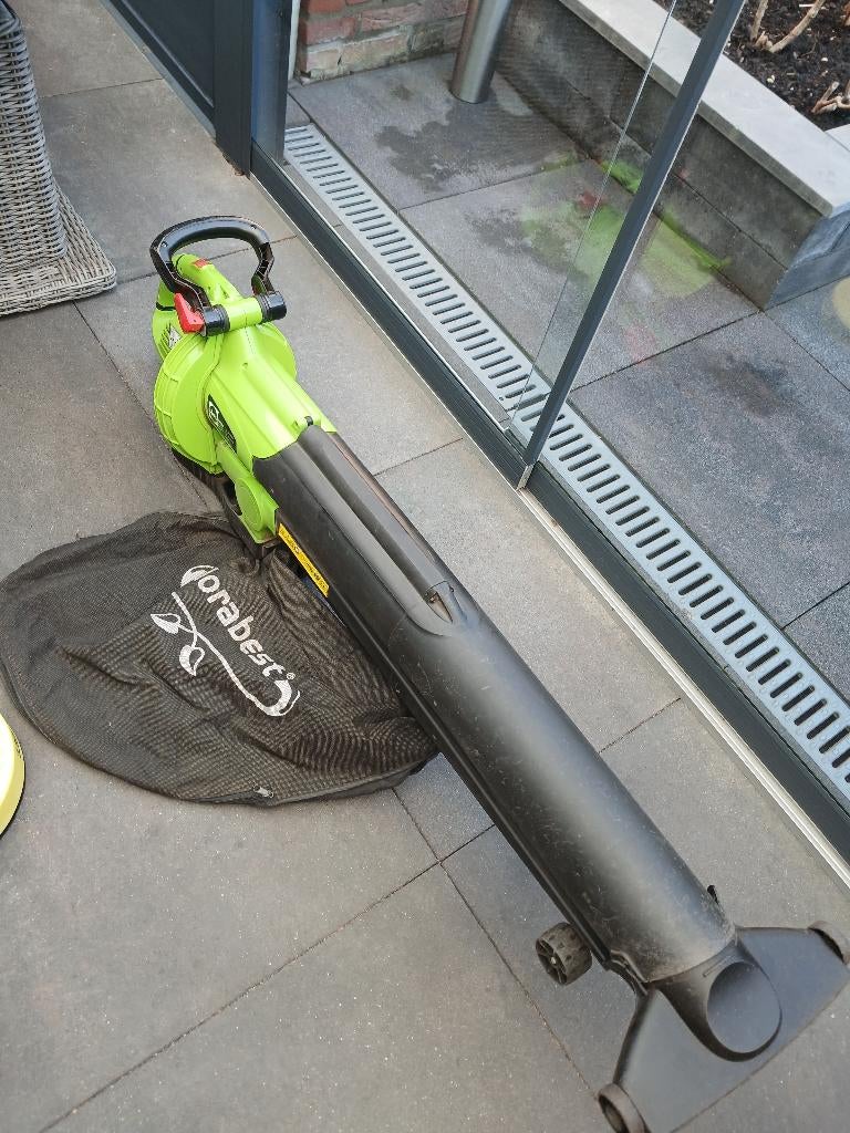 bladblazer/-zuiger, Ophalen, Gebruikt, Elektrisch, Met opvangzak