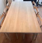 Deense eettafel van Brødrene Andersen Møbelsnedkeri, Ophalen, Gebruikt, Eikenhout, 200 cm of meer