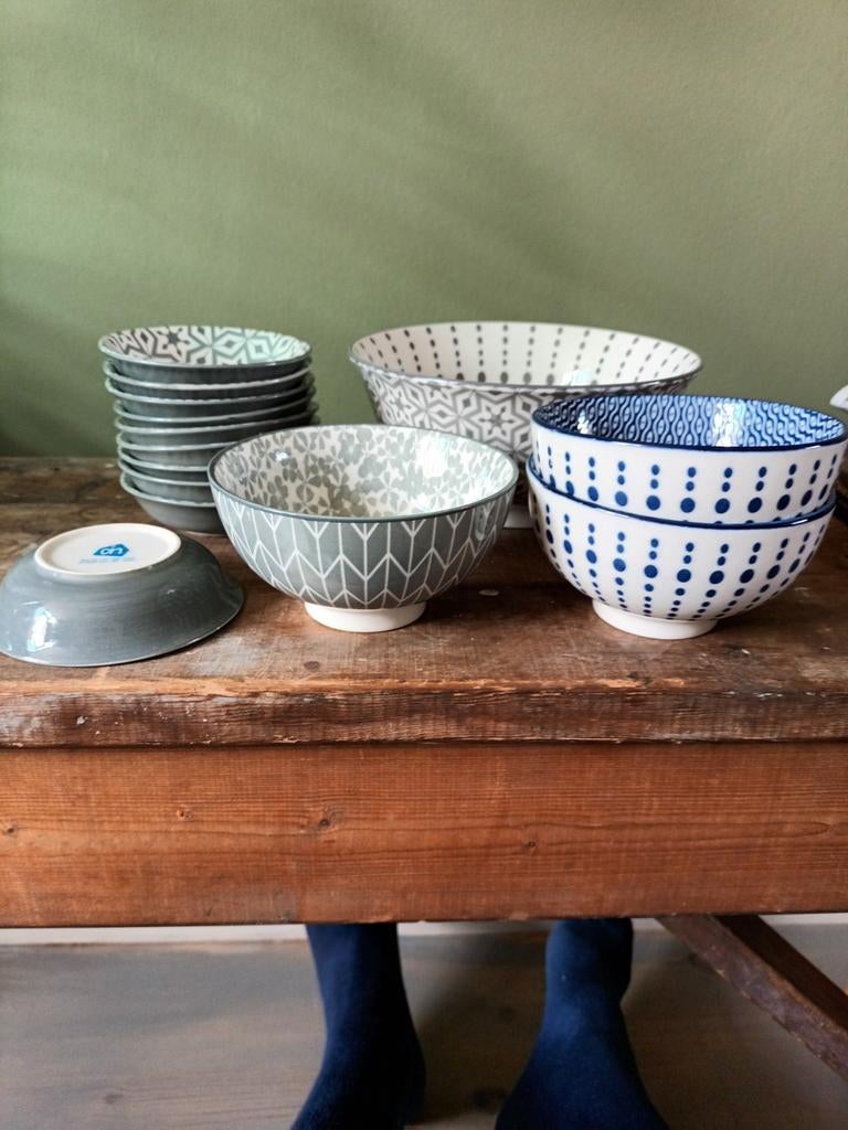 Diverse  schaaltjes van Albert Hein, Albert Heijn, Ophalen of Verzenden