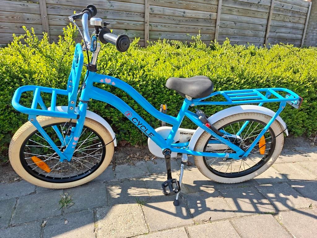 meisjes fiets 18 inch VASTE PRIJS, Fietsen en Brommers, Fietsen | Meisjes, Ophalen, Gebruikt, 18 inch, Handrem