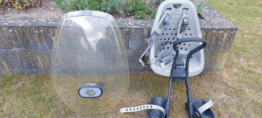 Yepp fietsstoeltje met windscherm, Fietsen en Brommers, Fietsaccessoires | Fietsstoeltjes, Yepp, 0 t/m 18 kg, Voorzitje, Ophalen of Verzenden