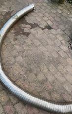 Rookgasafvoer - flexibele enkelwandige pijp RVS, Ophalen, Gebruikt, Houtkachel, Inbouw