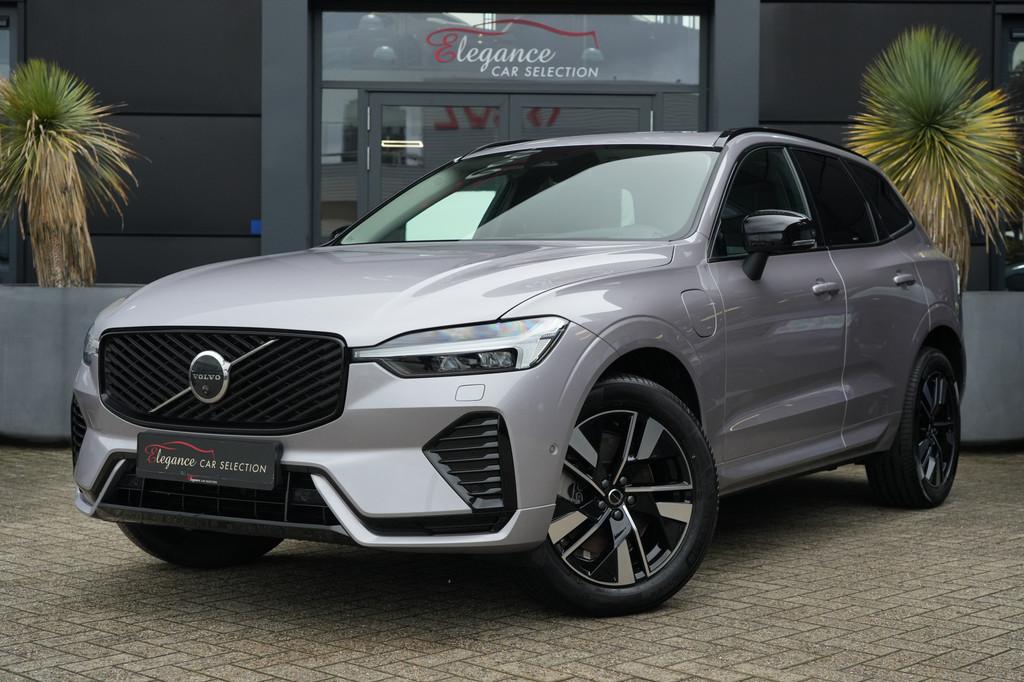 Volvo XC60 2.0 T8 Plug-in hybrid AWD Plus Dark 455pk Panoram, Automaat, Gebruikt, Zwart, 4 cilinders