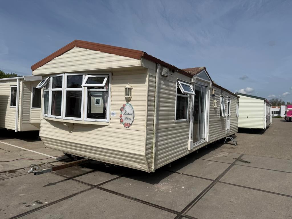 Uniek Willerby Lyndhurst 370 x 11 m /DUBBELGLAS/CV+ Gebracht, Caravans en Kamperen, Stacaravans, Tot en met 4
