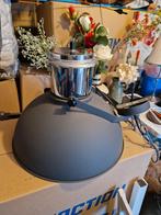 2 Antracietgrijze Hanglampen - Industrieel Design, Ophalen of Verzenden