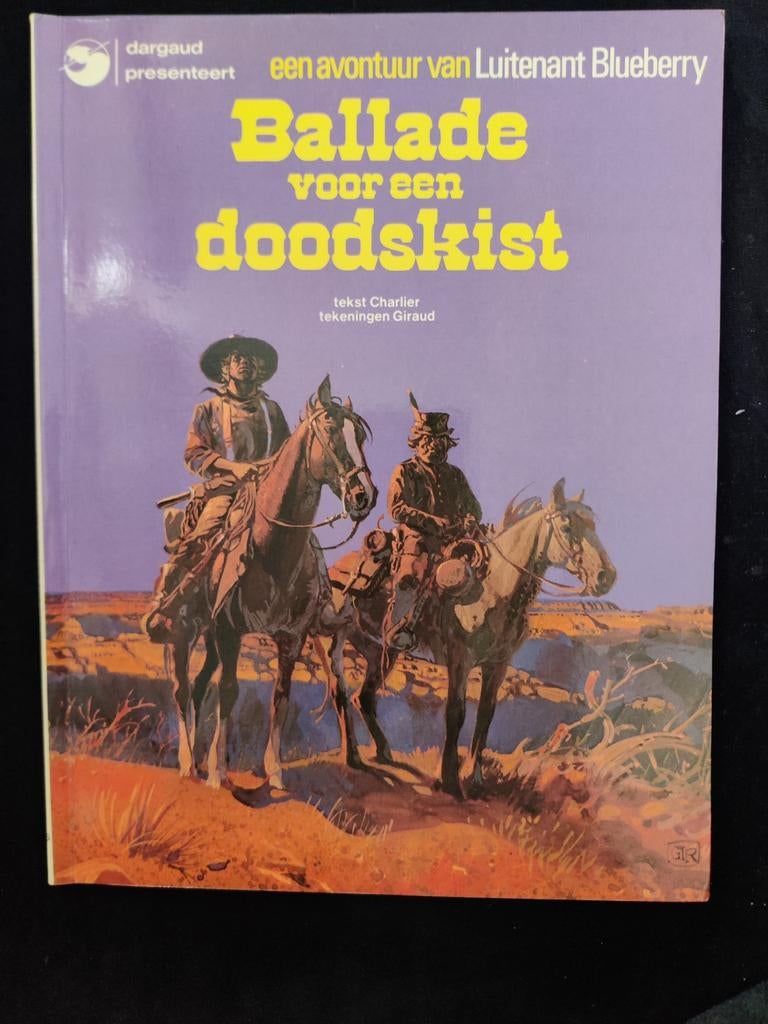Ballade voor een doodskist - Luutenant Blueberry, Eén stripboek, Ophalen of Verzenden, Gelezen, Charlier