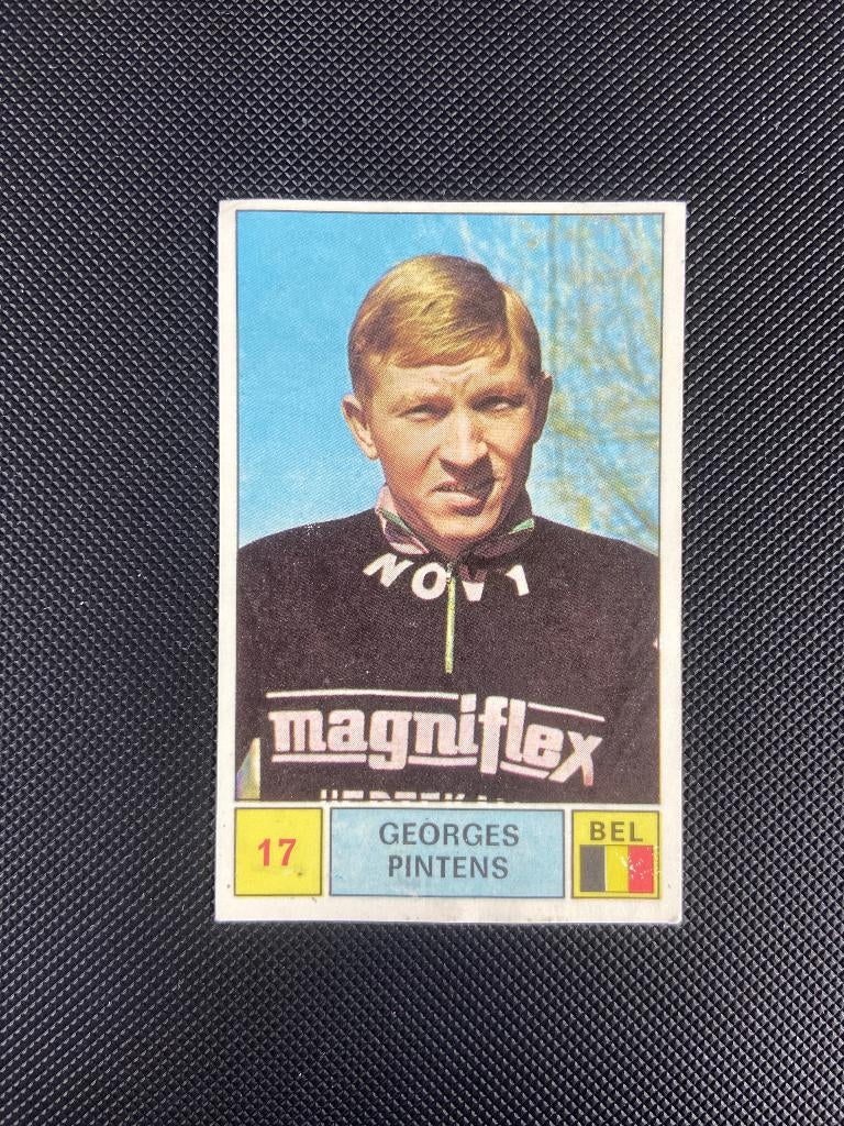 1971 Georges Pintens Panini Sprint 71 Hertekamp Magniflex, Verzamelen, Ophalen of Verzenden, Gebruikt, Buitenlandse clubs, Poster, Plaatje of Sticker