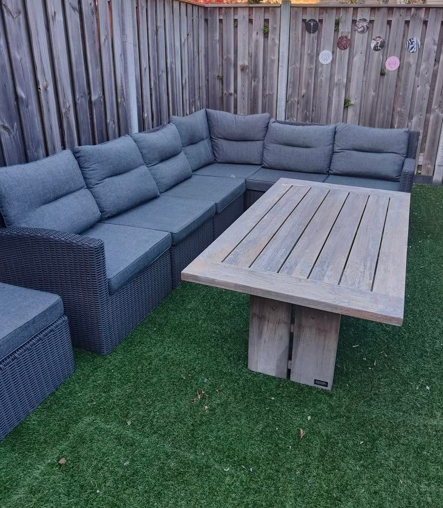 Intenso lounge dining set incl. kussens, Ophalen, Gebruikt, Loungeset, Wicker