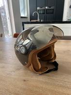 ‘Nau fashion luxe’ scooterhelm, Fietsen en Brommers, Brommerhelmen, Ophalen, Gebruikt, Small