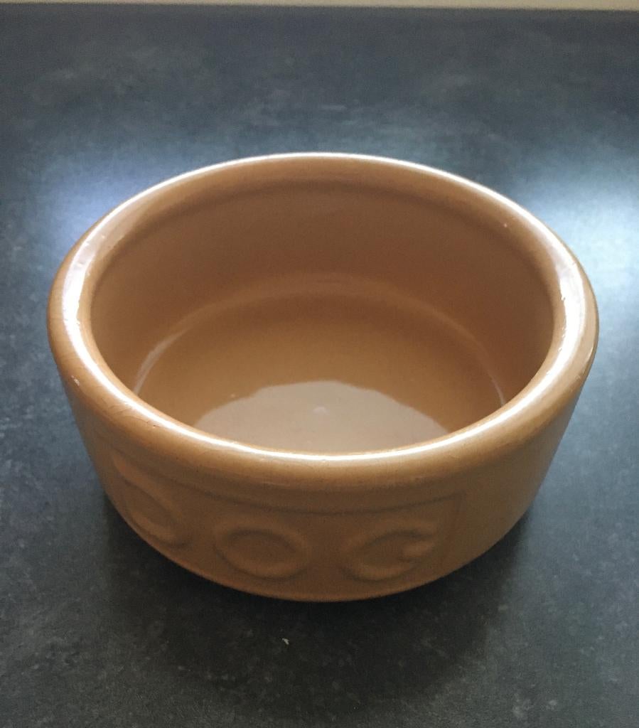 keramische eet/drinkbak, Ophalen, Zo goed als nieuw