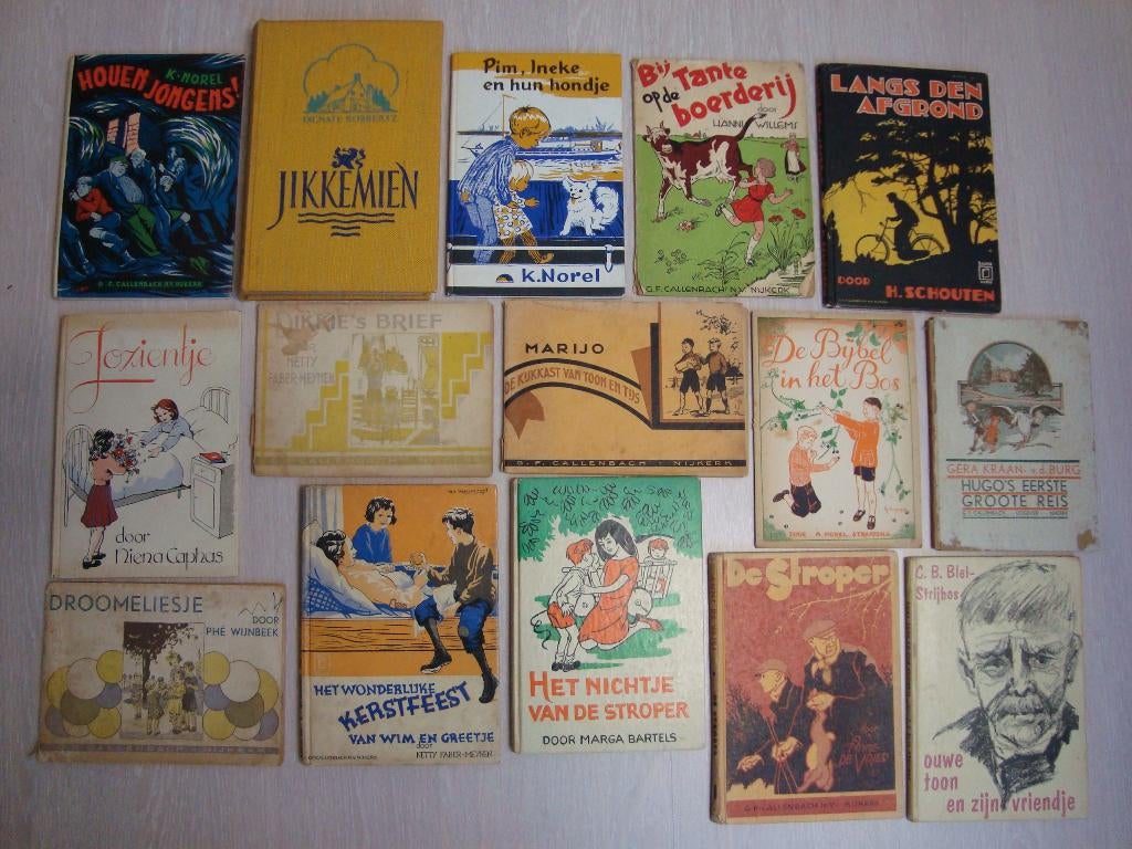 Kinderboeken vintage o.a. Callenbach, 100 stuks in 1 koop, Ophalen, Gelezen, Kind en Jeugd