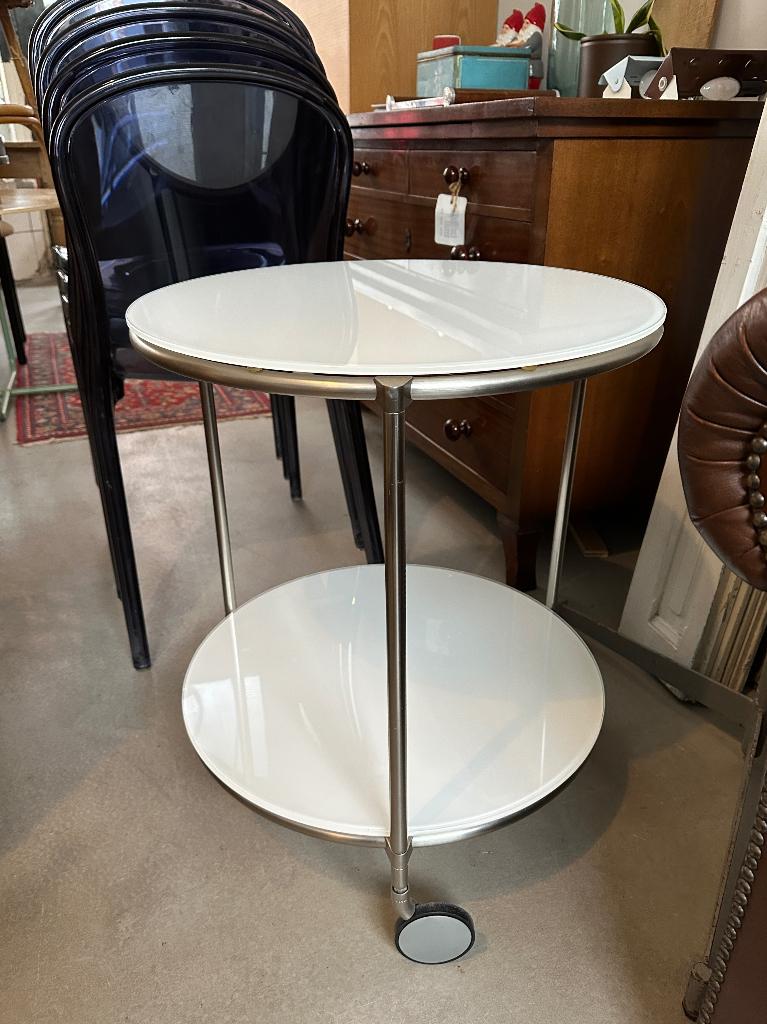 Vintage Ikea trolley, serveerwagen, Zweeds design bartafel, Ophalen, Gebruikt, 50 tot 100 cm, -