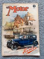 The Motor Magazine - 9 april 1929 - Humber auto, Ophalen of Verzenden, Gelezen, Overige merken