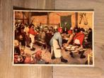 Ansichtkaart Pieter Breughel, boerenbruiloft, Ophalen of Verzenden
