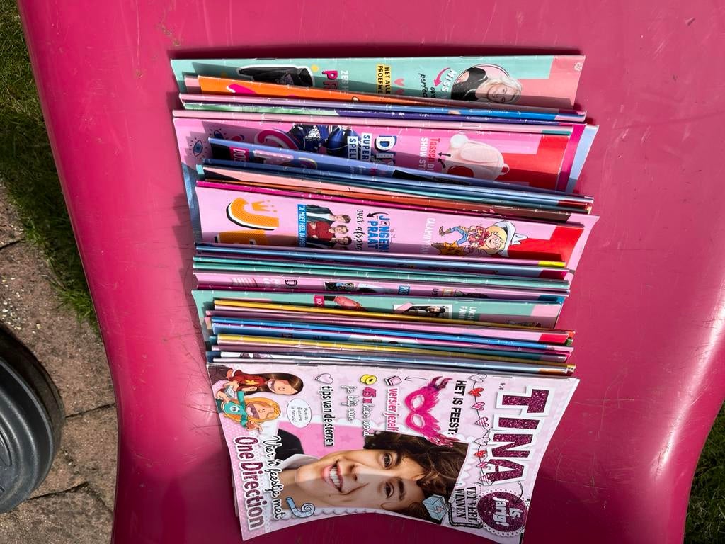 Stapeltje Tina’s, Ophalen, Gelezen, Overige typen