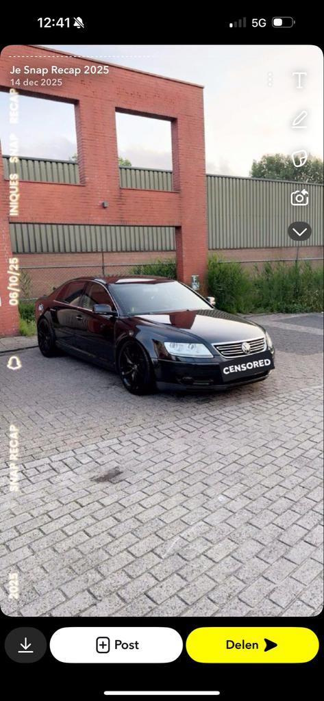 Volkswagen Phaeton 3.2V6 4Motion AUT| Youngtimer |VOL OPTIES, Automaat, Zwart, 3189 cc, 138 €/maand