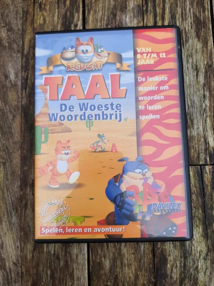 Redcat taal de woeste woordenbrij pc game spel computer, Spelcomputers en Games, Games | Pc, Zo goed als nieuw, Avontuur en Actie