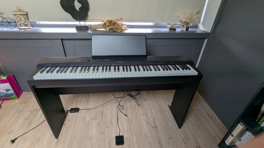 Casio Privia PX-160BK Digitale Piano - Zo goed als nieuw, Ophalen, Zwart, Digitaal, Zo goed als nieuw