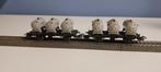 Marklin 4520: 2 Containerwagons DB/VTG, Wisselstroom, Gebruikt, Wagon, Ophalen of Verzenden