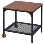 Ikea Fjallbo Bijzettafel - 45x45cm, Huis en Inrichting, Tafels | Sidetables, Ophalen, Metaal, Vierkant, Minder dan 50 cm