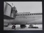Lufthansa foto van de Boeing 707 uit 1983 (LU34), Ophalen of Verzenden, Gebruikt, Kaart, Foto of Prent