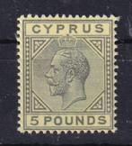 A110) 1925 Britse Bez Cyprus Mi 107 €8000 MNH geen garantie, Ophalen of Verzenden, Postfris
