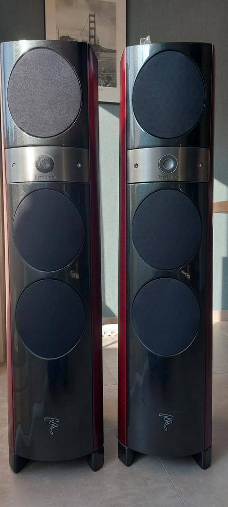 Focal Electra 1027 BE (beryllium) high end speakers, Audio, Tv en Foto, Luidsprekers, Gebruikt, Front, Rear of Stereo speakers