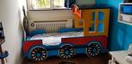 Thomas de trein bed junior, Kinderen en Baby's, Kinderkamer | Bedden, Ophalen, 85 tot 100 cm, Zo goed als nieuw, Lattenbodem
