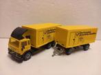 Siku Volvo F12 turbo Hängerzug Postpaket Siku 3414, Ophalen of Verzenden, Zo goed als nieuw, Bus of Vrachtwagen, SIKU