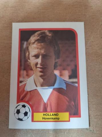 Voetbalplaatje Monty EK 1980 Hovenkamp Oranje no panini beschikbaar voor biedingen