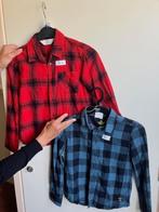 2x overhemd geruit maat 122-128 2,50 euro p.st., Ophalen of Verzenden, Zo goed als nieuw, Jongen, Overhemd of Blouse