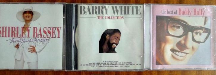 3xGreatest CD's: Shirley.Bassey - Barry White - Buddy Holly, Cd's en Dvd's, Cd's | Pop, Nieuw in verpakking, Ophalen of Verzenden