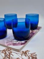 Set van 4 Luminarc Kobaltblauwe Glazen, Ophalen of Verzenden